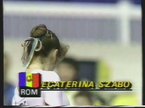 Ecaterina Szabo (ROM) - Worlds 1985 - Floor Exercise Final