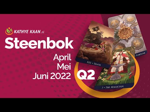 STEENBOK 2022 🌨APRIL 🌸MEI 🌺JUNI🌞  TAROT  VOORSPELLING LEZING 🌟