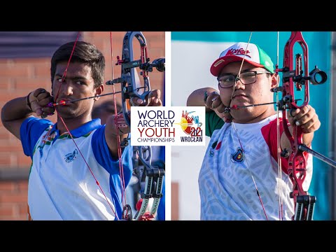 Rishabh Yadav v Sebastian Garcia — compound junior men bronze|Wroclaw 2021 World Youth Championships