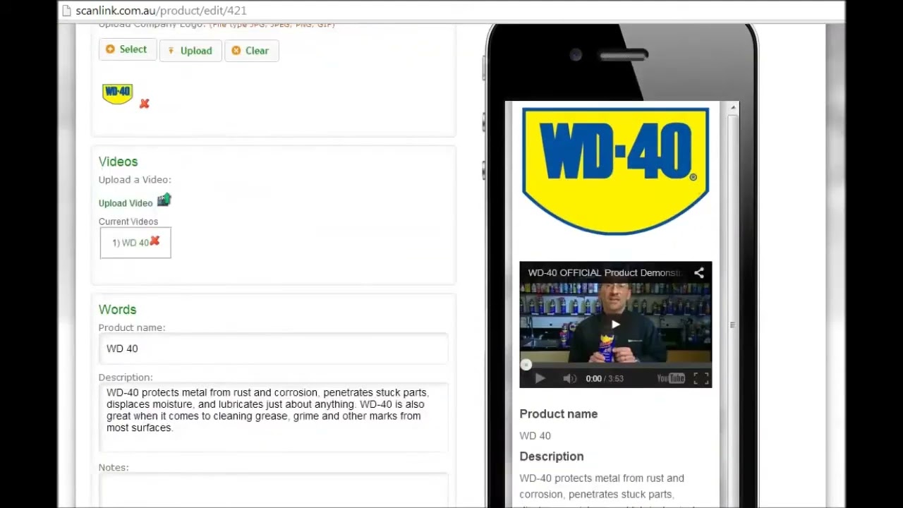 ScanLink   How to select a code type   QR code or Data Matrix code