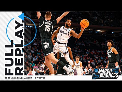 Kansas State vs. Michigan State - 2023 NCAA men's Sweet 16 | FULL REPLAY