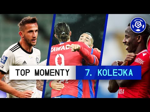 TOP MOMENTY 7. kolejki | Ekstraklasa | 2020/21 [Komentarz]