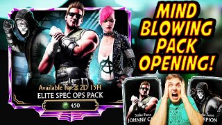 This Pack Opening will BLOW YOUR MIND! Best Elite Spec Ops Pack Opening in MK Mobile!