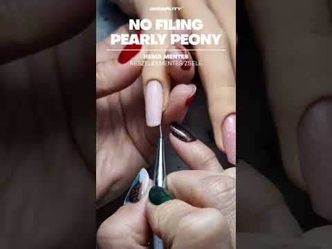 No Filing - Pearly Peony - HEMA Mentes Reszelésmentes Építőzselé