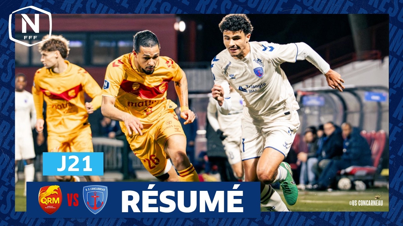 Quevilly   Rouen Métropole vs US Concarneau Highlights