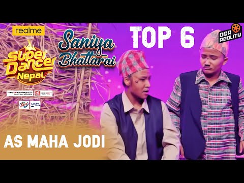 SUPER DANCER NEPAL | Saniya Bhattarai & Yumi Balami AS Maha Jodi | Kal Kal Khola | Performance Top 6