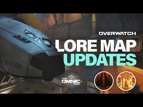 Lore Details Scattered Across New Overwatch Maps you might have missed!