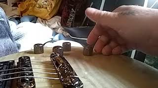 Video thumbnail for EMG afterburner Demonstration by Dana Guitar Lanke