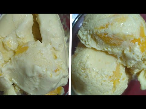 Mango Ice Cream recipe / only 3 ingredients / ice cream recipe / homemade ice cream recipe