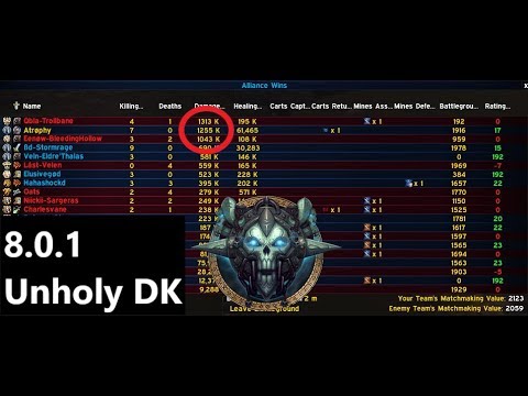 Melting through BG's as an Unholy DK