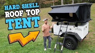 Young Hunter Hard Shell Roof Top Tent Review | Best Rooftop Tent for Camping