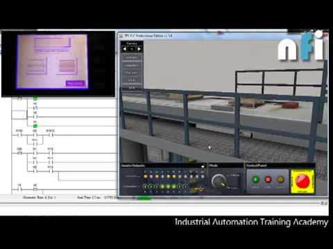 PLC Palletizer - Interactive Training System :Mission 3 Video