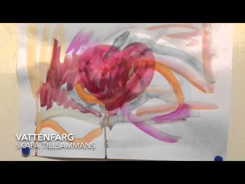 Vattenfärg Skapa tillsammans