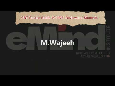 Student testimonial