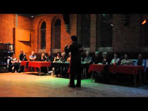Alejandro Hermida & Nayla Vacca. Performance at Reading Tango Club: Milonga
