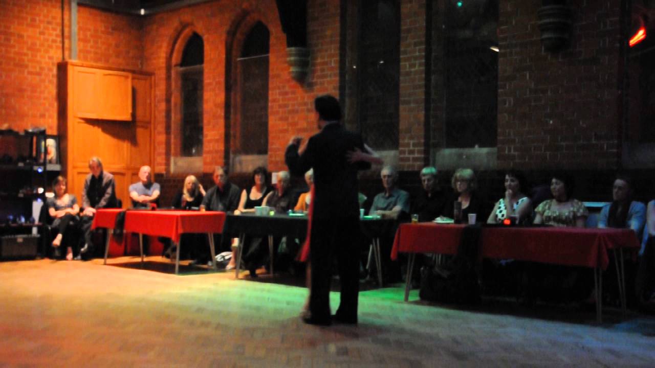 Alejandro Hermida & Nayla Vacca. Performance at Reading Tango Club: Milonga