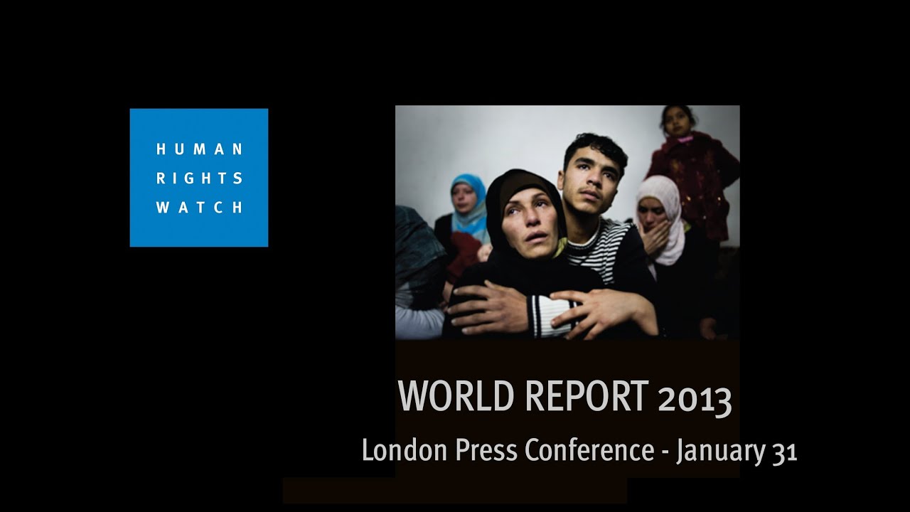 World Report 2013 Broadcast from London