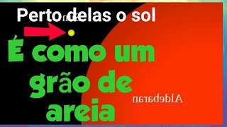 As maiores estrelas do universo