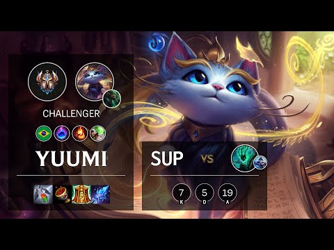 Yuumi Support vs Thresh - BR Challenger Patch 10.15