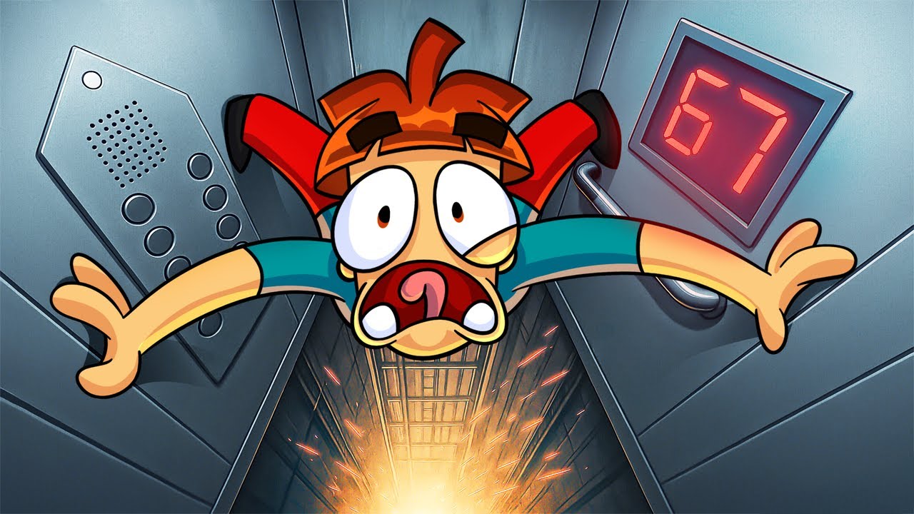 ¿Podrías sobrevivir a un ascensor en caída libre? ¡67 pisos de terror!