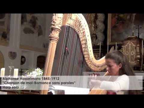 Alphonse Hasselmans - Chanson de mai- Romance sans paroles, Silke Aichhorn -Harp