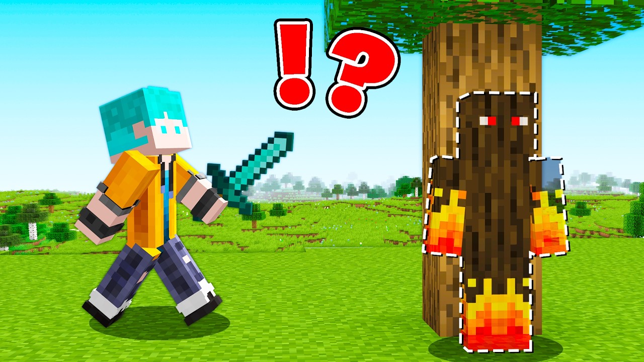 CAÇADOR vs SPEEDRUNNER INVISÍVEL NO MINECRAFT