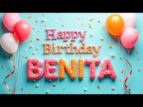⭐ “Happy Birthday BENITA 🎉 | Magical Song With Name | Personalised Birthday Wishes”