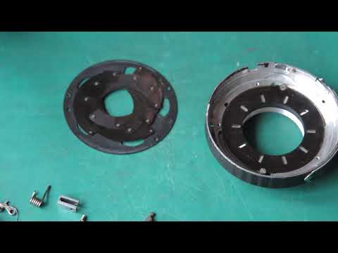 Servicing a pre war Zeiss Ikon Super Ikonta, part 02