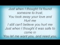 Leann Rimes - Hurt Me Lyrics