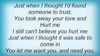 Leann Rimes - Hurt Me Lyrics