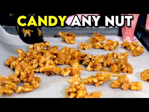 Easy Candied Walnuts (and how to candy any nut!)