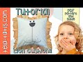 ANIMAL CUSHIONS LION CUSHION COVER TUTORIAL PDF PATTERN How To Make CHILDREN S CUSHIONS
