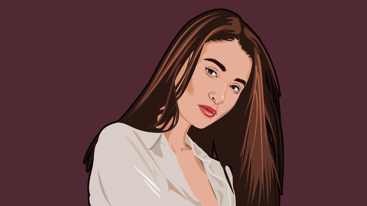 Vector Portrait | Inkscape | Speed Art