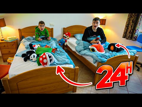 Youtube Swan Et Neo 24h 24H DANS MON LIT SANS TOUCHER PAR TERRE !
