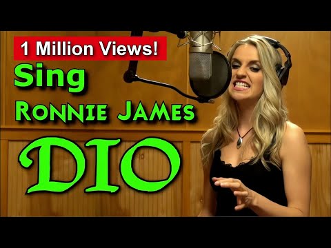 Gabriela Gunčíková - How To Sing In The Style Of Ronnie James Dio - Ken Tamplin Vocal Academy