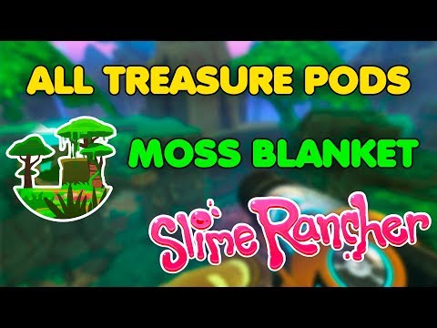 How to find All Treasure Pods in Moss Blanket | Slime Rancher