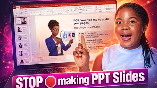 CREATE BEAUTIFUL PRESENTATION SLIDES WITH AI In 5 minutes🤯