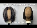 DIY How To Turn Your Old Wigs To New By Yourself No More Steve Hair Updated Process