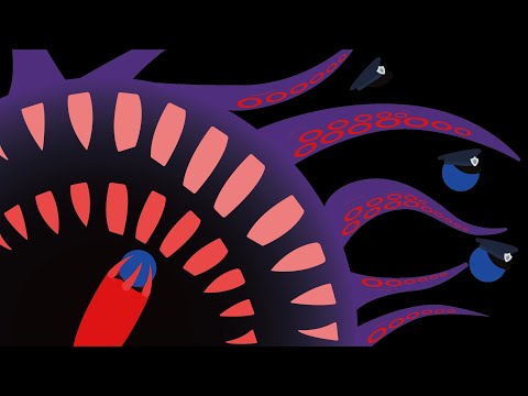 The Old God 1 - Eat And Evolve | Marble Race In Algodoo