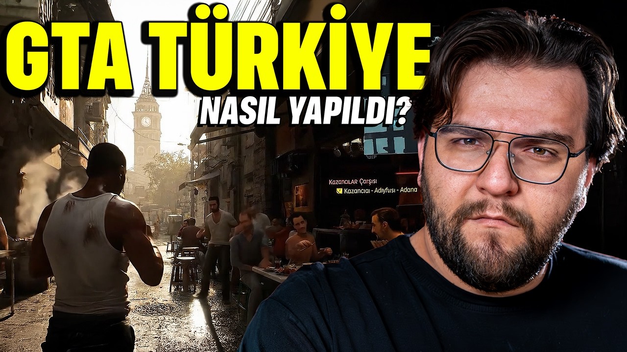 2 MİLYON İZLENEN GTA TÜRKİYE VİDEOSU | Yapay Zeka ile Nasıl Yaptık?