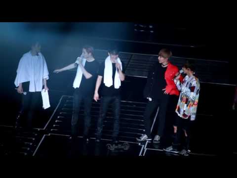 160730 The EXO'rDIUM in Seoul - 두번째 멘트 (Full focus)
