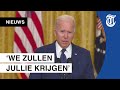 Biden emotioneel: ‘Aanslagplegers zullen hiervoor boeten’