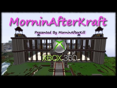 MorninAfterKill - Time Lapse Building My House and Farm! Minecraft Xbox 360 Survival