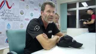Press Conference (NZ) @ Day 5 - 22nd Sultan Azlan Shah Cup 2013