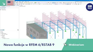 Nowe funkcje w RFEM 6 i RSTAB 9