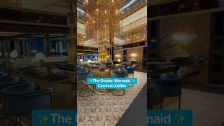 We loved the Golden Mermaid aboard Carnival Jubilee! #carnival #cruise #cheers