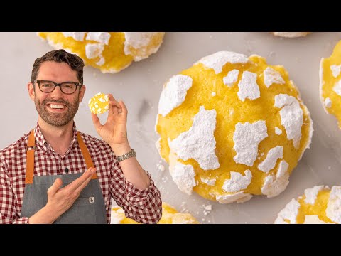 Easy Lemon Crinkle Cookies Recipe