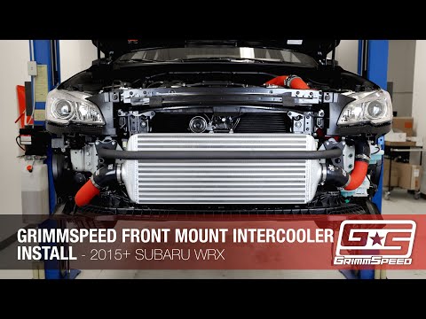 GrimmSpeed Front Mount Intercooler Install - 2015+ Subaru WRX