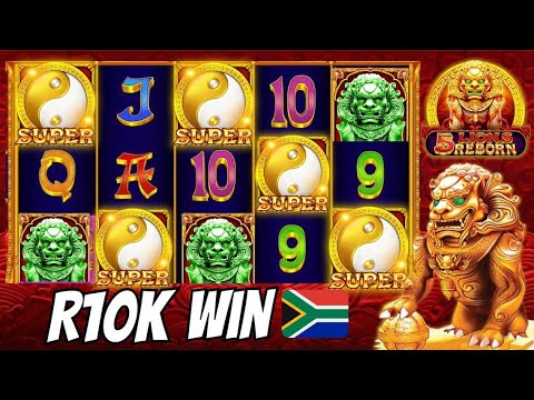 5 LIONS REBORN!!! | FIRST TIME EVER PLAYING IT!!! (PROFITABLE SESSION)