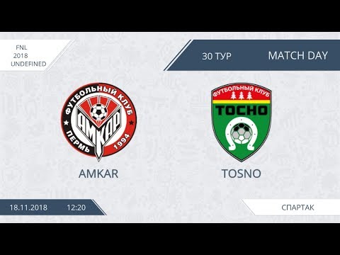 AFL18. Russia. National League. Day 30. Amkar - Tosno